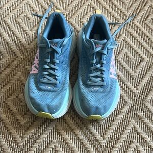 Hoka Women's Blue and Pink Athletic Shoes